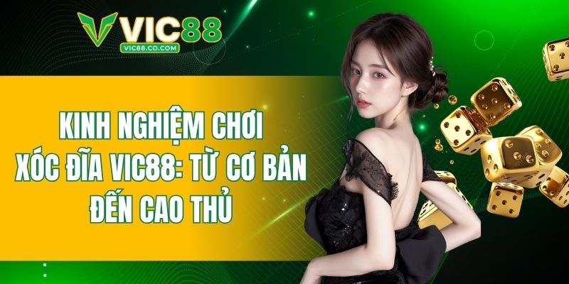 Kinh nghiệm chơi xóc đĩa VIC88